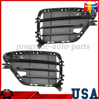 Left + Right Front Bumper Lateral Grill & Trim Molding For BMW X4 F26 13-2018 - Изображение 1 из 4