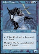 MTG magic cards 4x x4 Light Play, English Killer Whale Exodus