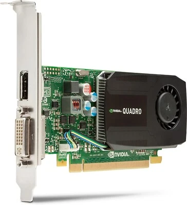NVIDIA Quadro 600 1GB DDR3 DVI DisplayPort scheda video grafica pci-e express pc - Immagine 1 di 3