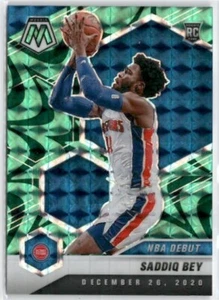 2020 Panini Mosaic #276 Saddiq Bey Mosaic Reactive Green - Picture 1 of 1