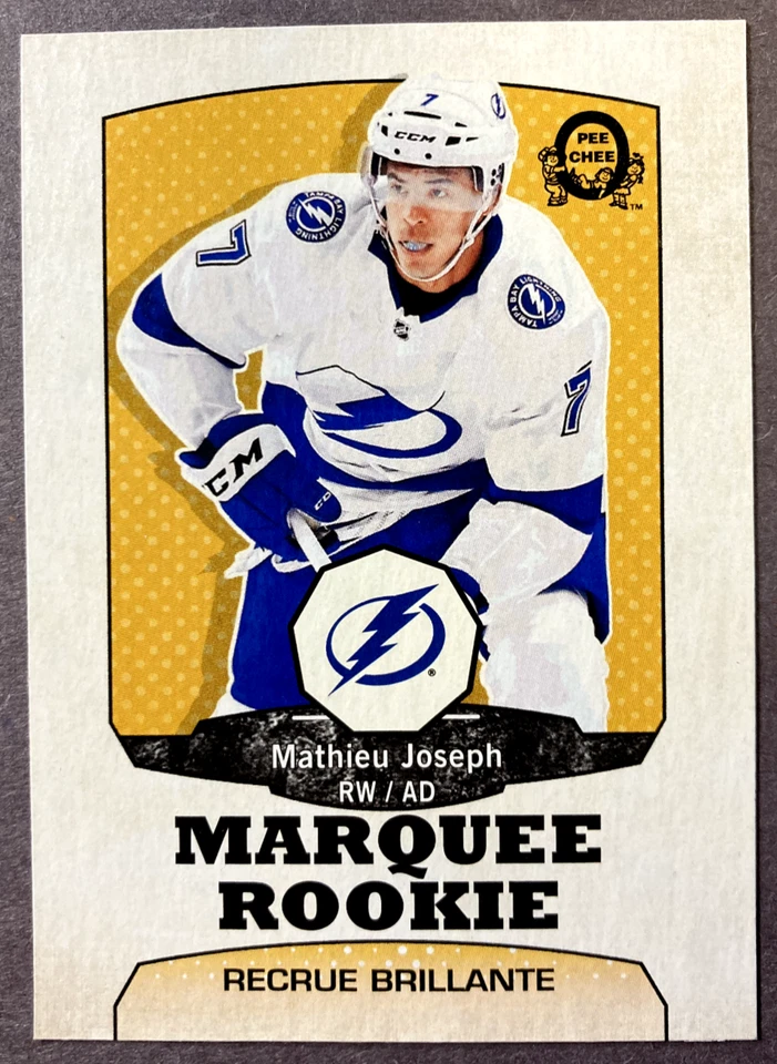 2018-19 O-Pee-Chee Marquee Rookie Retro #620 Mathieu Joseph Tampa Bay Lightning - Image 1 of 1