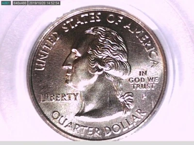 2002 P Washington State Quarter PCGS MS 66 Ohio 71306941 Video - Image 1 of 3