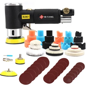 2" 3" Mini Orbital Air Sander Dual Action Car Polisher Machine for Auto Body - Picture 1 of 9