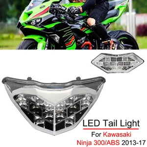 LED Tail Light Turn Signals For Kawasaki Ninja 300/ABS 2013-2017 Indicator Light - Picture 1 of 10