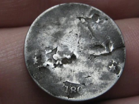 1800-1805 Draped Bust Silver Dime Cover