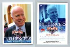 John McCain #37 Decision 2016 Influencers Political Trading Card
