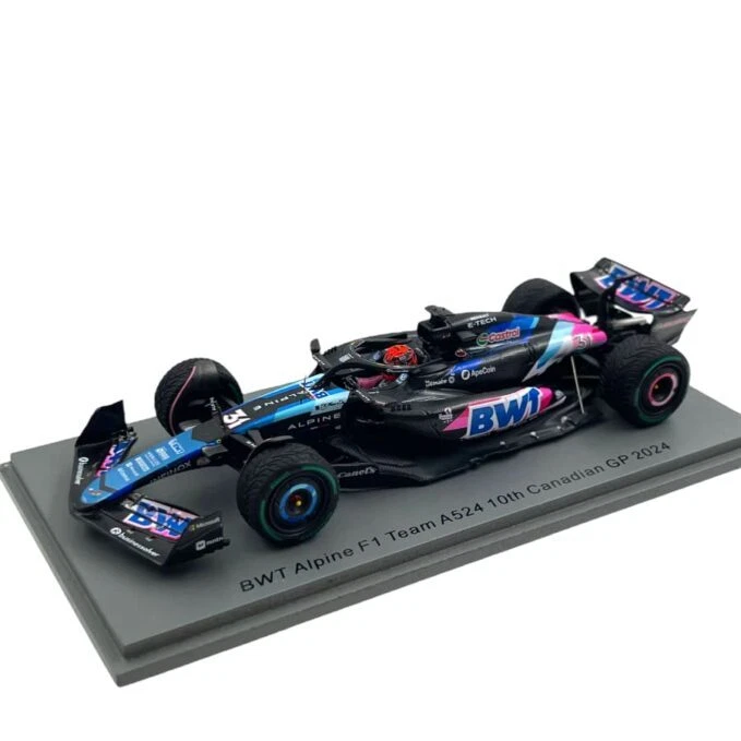 Modellino F1 Spark 1/43 BWT Alpine A524 Esteban Ocon #31 10th Canadian GP 2024 - Immagine 1 di 4
