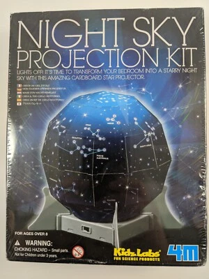 Kit de proyección 4M Kidz Labs Create a Night Sky NUEVO sellado Foto 1 de 4