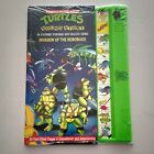 ZAPIECZĘTOWANY/VINTAGE 1990 TMNT Ninja Turtles Sound & Story Book "INVASION of ROBOBUGS"