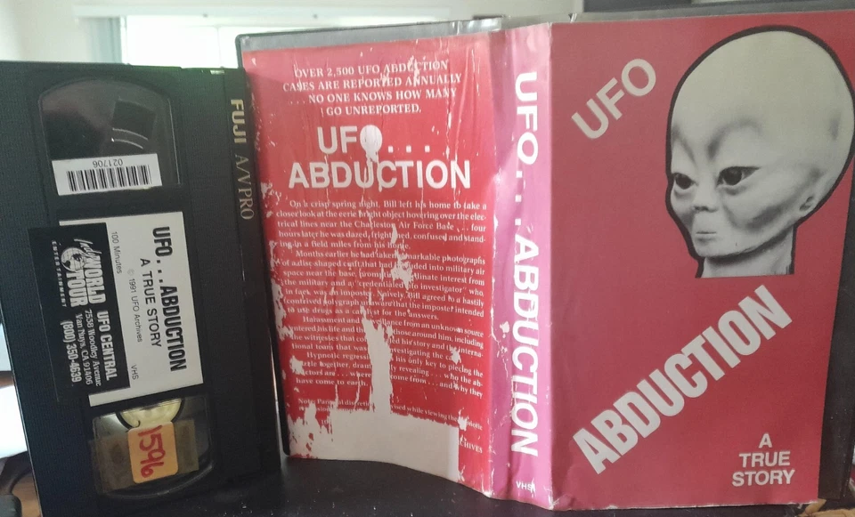 UFO ABDUCTION A TRUE STORY 1991 UFO Archives vhs Lt Col Wendelle Stevens RARE - Image 1 of 1