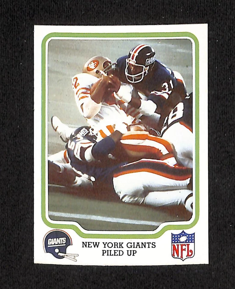 1979 Fleer New York Giants Piled Up Card #36  - Image 1 of 1