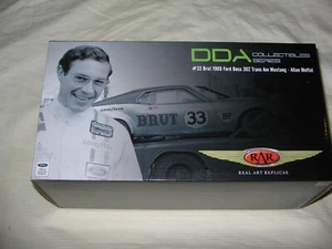 1:18 REAL ART REPLICARS, ALLAN MOFFAT'S 1969 BOSS 302 FORD MUSTANG- SIGNED - Picture 1 of 6