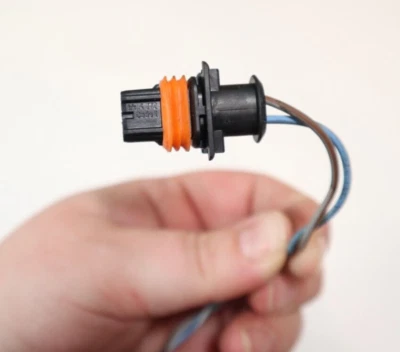 2010-2015 Jaguar XF XJ XK 5.0L MOTOR V8 CONECTOR INJETOR DE COMBUSTÍVEL PLUGUE CAUDA DE PORCO - Imagem 1 de 4