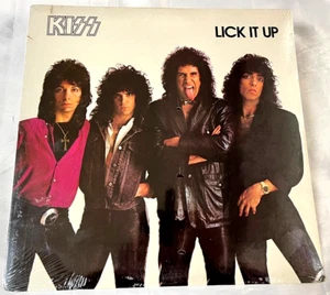 KISS Lick It Up LP Vinyl Original SEALED 501 1983 release Eric Carr Vinnie Gene - Picture 1 of 12