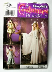 Angel Fairy Halloween Costume Size 6 8 10 12 Simplicity 0535 Uncut Pattern - Picture 1 of 4