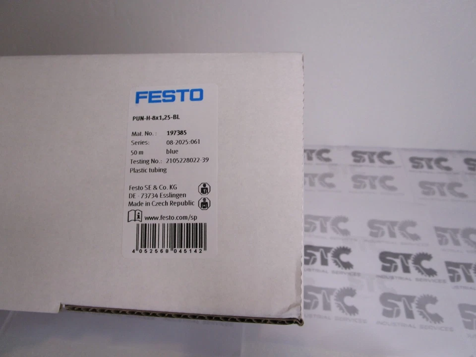 PUN-H-8x1.25-BL подлинный FESTO 197385 пластиковые трубки (50 метров /164 футов катушка) - Изображение 1 из 4