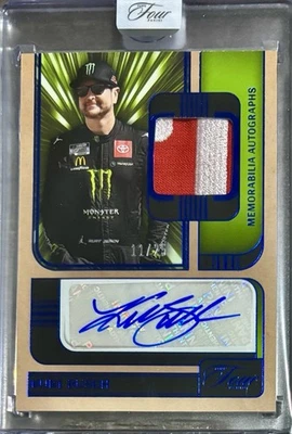 Kurt Busch 2025 Panini Turn Four SP Race Worn Relic Auto /25 - Image 1 of 2