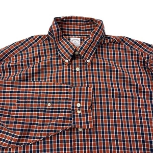 Camisa a Cuadros Brooks Brothers 346 Para Hombre XL Original Polo Abotonada Logo Nueva Sin Etiquetas - Imagen 1 de 22