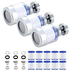 Set of 3 Rotating Sink Water Filters for Effective Heavy Metal Removal - Picture 1 of 11