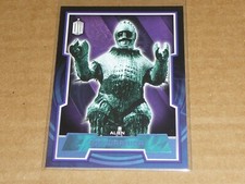 2015 Topps DOCTOR WHO BLUE PARALLEL /199 ICE WARRIOR #74 J3355