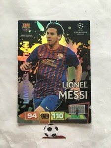 Panini Champions League 2011/12 Limited Edition LEONEL MESSI Adrenalyn  XL