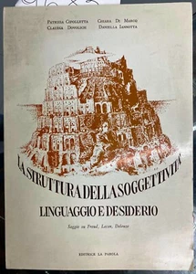 (Filosofia) LA STRUTTURA DELLA SOGGETTIVITA' - LINGUAGGIO E DESIDERIO - I ED. - Imagen 1 de 1