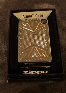 Zippo Lighter Armor Case Sharp Indents 2016 Design - Picture 1 of 2