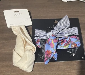 Zara And Sophi Branded Headbands Hair Wraps - Picture 1 of 5