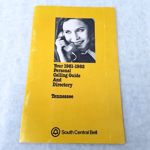 South Central Bell 1982 Calling Guide & Directory w/ Rate Calculator - UNMARKED - Picture 1 of 11