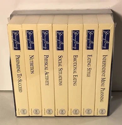 Jenny Craig Personal Weight Management VHS Tapes Video Library Set of 7 - NEW - Image 1 of 2