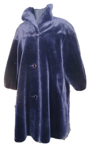 FUN FUR GIRLS SIZE 10 12 MEDIUM LARGE  ROYAL PURPLE SOFT FLEECE EUC - Picture 1 of 12