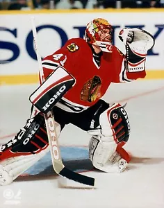 Jocelyn Thibault Chicago Blackhawks Licensed Unsigned Glossy 8x10 Photo - Bild 1 von 1