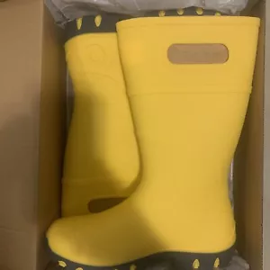 Bota alta de lluvia Bogs Essential (niño pequeño/niño grande), mostaza - Imagen 1 de 1