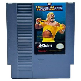 WWF WrestleMania (Nintendo Entertainment System) cartuccia NES autentica testata