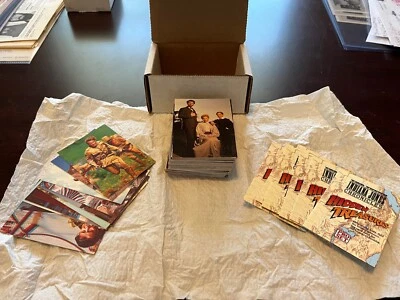 1992 Young Indiana Jones Chronicles Complete Set 95 + 3D Cards + Treasures MINT - Image 1 of 3