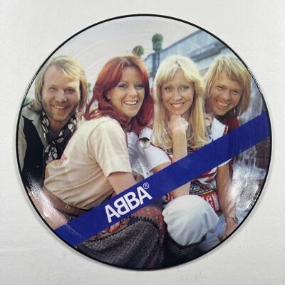 ABBA “The Name of the Game/I Wonder” Single 7"/Picture Disc (EX) 45RPM 2017 UK - Image 1 of 3