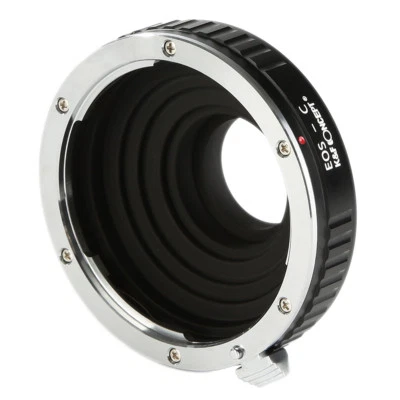 K&F Concept Adapter for Canon EOS EF EF-S Mount Lens to C Mount Cine CCTV Camera - Image 1 of 4