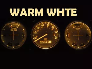 Gauge Cluster LED Dashboard Bulbs Warm White For Ford 77 79 Ranchero Tbird - Foto 1 di 3