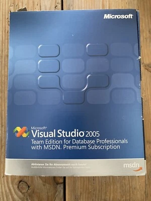 Visual Studio 2005 Team Edition for Database, DE, Vollversion mit MwSt-Rechnung - Bild 1 von 4