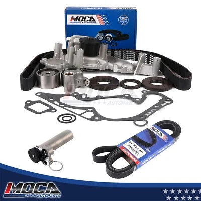 Kit tensor correa de distribución bomba de agua correa serpentina apta para Toyota 4Runner V8 98-07 Foto 1 de 4