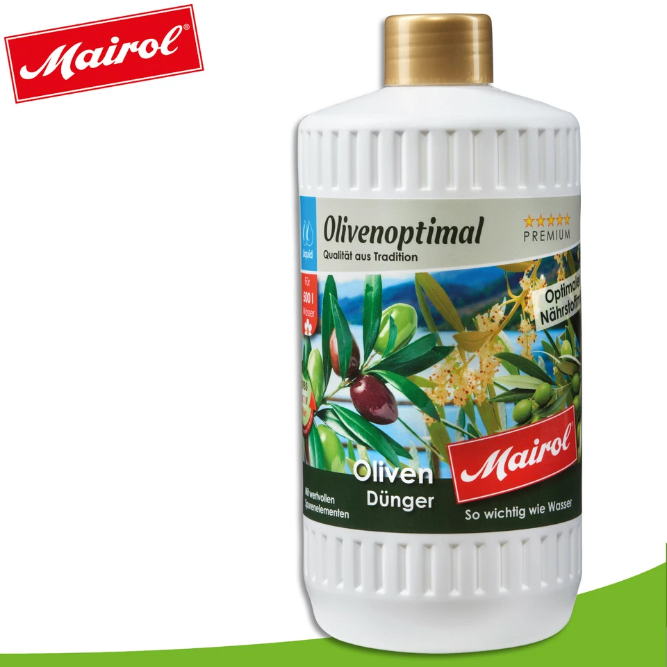 Mairol 1000 ml Oliven-Optimal Dünger Liquid Wachstum Früchte Nährstoffe Zusatz - Bild 1 von 1