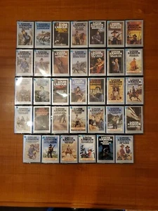 Louis L'amour Bantam BDD Audio Book Cassette Collection Lot of 34 Tapes - Picture 1 of 6