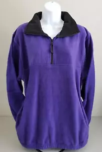 Men's Colorado Timberline Steamboat 1/4 Zip Fleece Pullover- XS- Purple - Picture 1 of 4