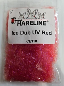 Ice Dub " UV Red " #ICE310 Dubbing - Picture 1 of 3