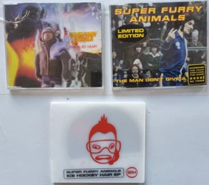 Super Furry Animals 3 x CD Singles in great condition - Picture 1 of 2