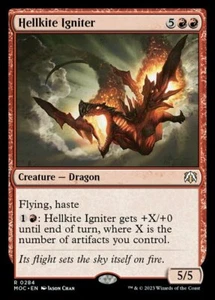 x1 Hellkite Igniter R MTG Commander: March of the Machine M/NM, English - Picture 1 of 1