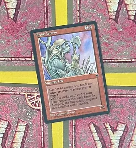MTG ORCISH VETERAN (Hoover) Fallen Empires (Wyvern Back) (OldManMTG 010-583) - Picture 1 of 12