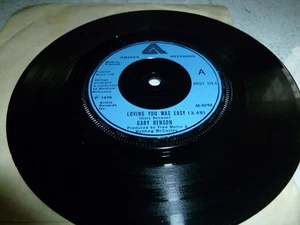 VINYL 7" GARY BENSON LOVING YOU WAS EASY GOOD-VG - Bild 1 von 4