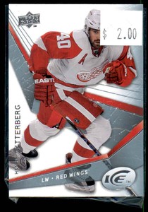 2008-09 Upper Deck Ice Henrik Zetterberg Detroit Red Wings #30