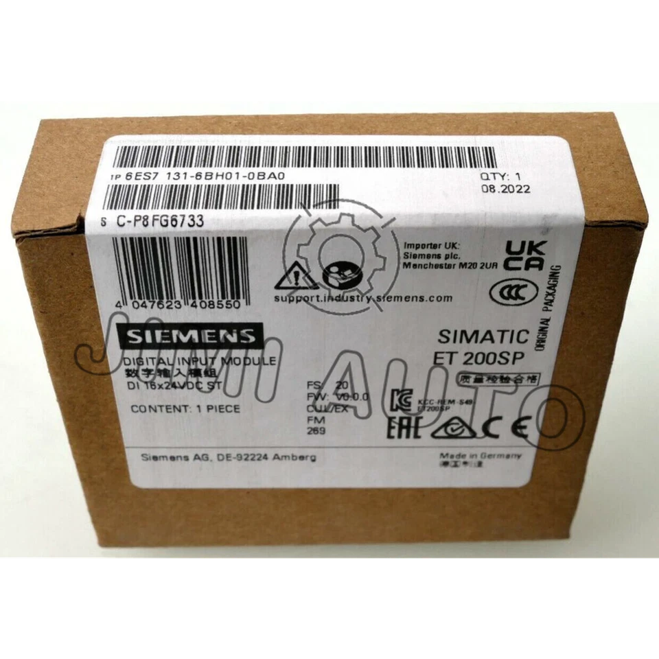 6ES7131-6BH01-0BA0 Siemens Simatic ET200SP Digital Input Unit Expedited Shipping - Image 1 of 4